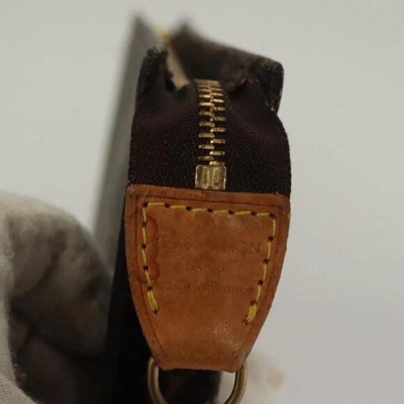 LOUIS VUITTON Monogram Bucket PM Accessory Pouch LV Auth - Picture 8 of 16